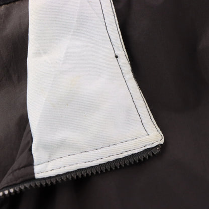 Vintage NIKE Black & Light Blue Full Zip Windbreaker Jacket (L-XL)