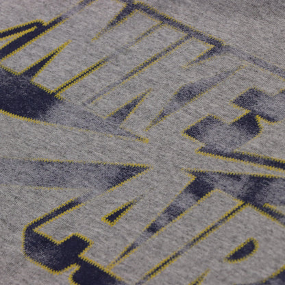 NIKE AIR Distressed Swoosh Logo Grey Tee (M) - Vintage Sole Melbourne