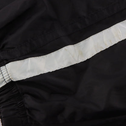 Vintage NIKE Black & Light Blue Full Zip Windbreaker Jacket (L-XL)