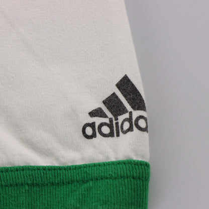ADIDAS Ringer Italy "L Inno Di Mameli' Flag Front Back Tee (L) - Vintage Sole Melbourne