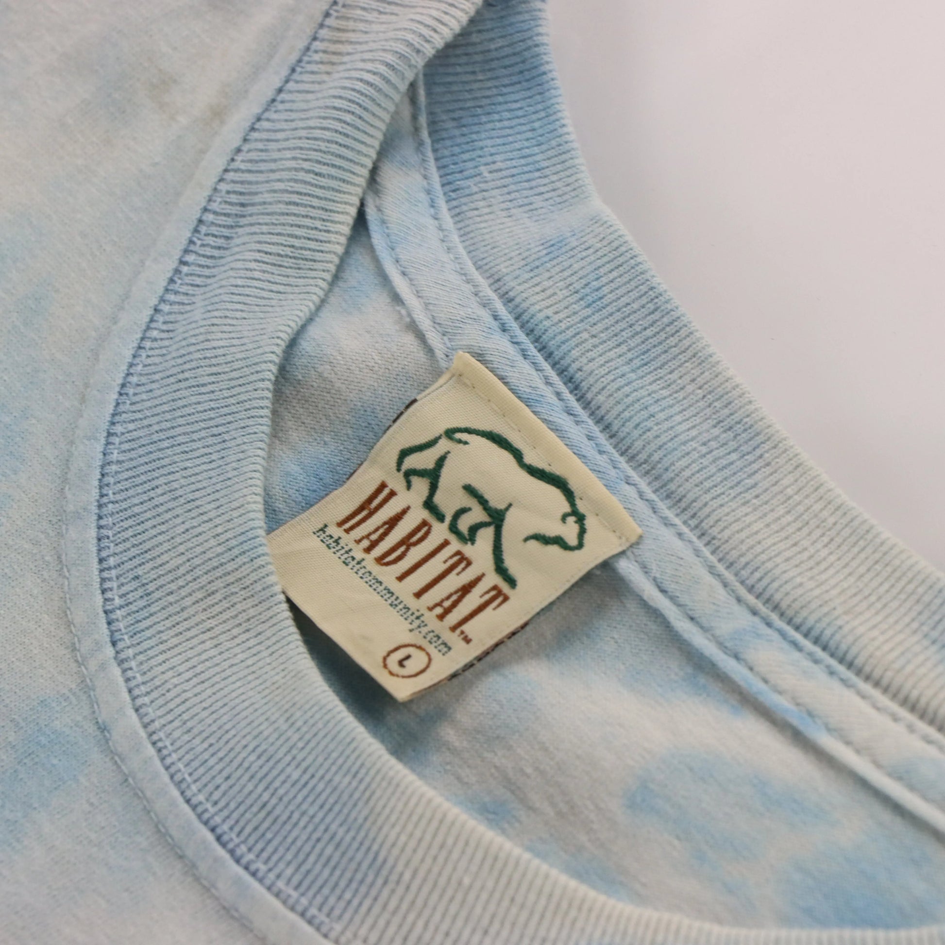 HABITAT Rainforest Frog & Animal Tie-Dye T-Shirt (XL) - Vintage Sole Melbourne