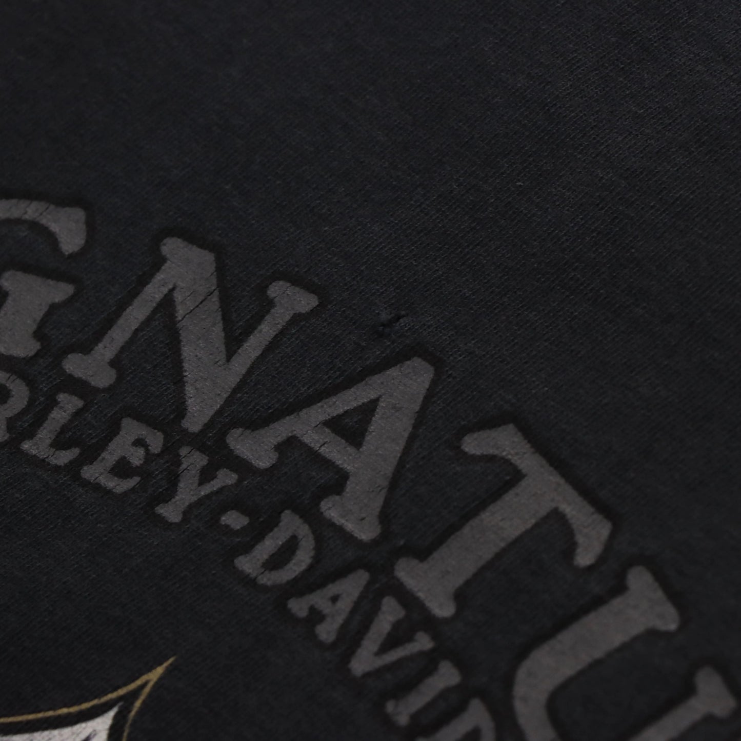 HARLEY DAVIDSON 'Bad to the Bone' Skeleton Pocket USA Made Tee (S) - Vintage Sole Melbourne