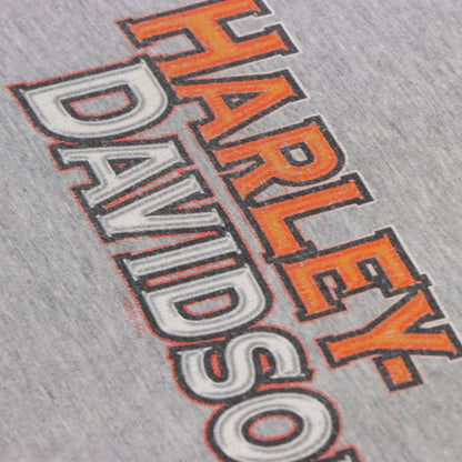 Vintage HARLEY DAVIDSON Y2K Pocket Nevada USA Made Motorcycle T-Shirt (XL)