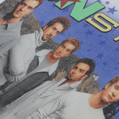 NSYNC Y2K Double Sided Boy Band Music Band White Tee (L) Vintage Sole Melbourne