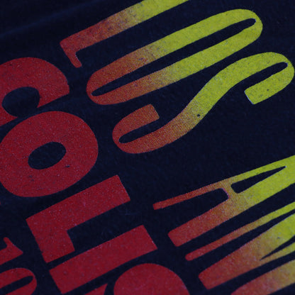 1989 GUNS N' ROSES 'Stoned in LA' Front Back USA Made T-Shirt  (M) Vintage Sole Melbourne