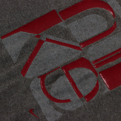 NIKE Graphic Swoosh Logo Grey & Red 50/50 USA Made Tee (L-XL) Vintage Sole Melbourne