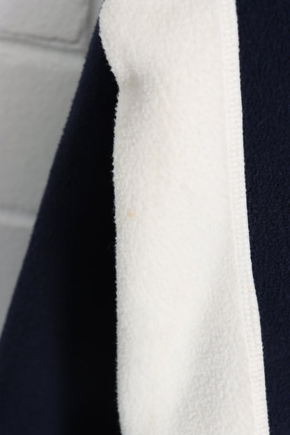 NAUTICA Stars & Stripes Embroidered 1/4 Zip Up Fleece (XL) - Vintage Sole Melbourne