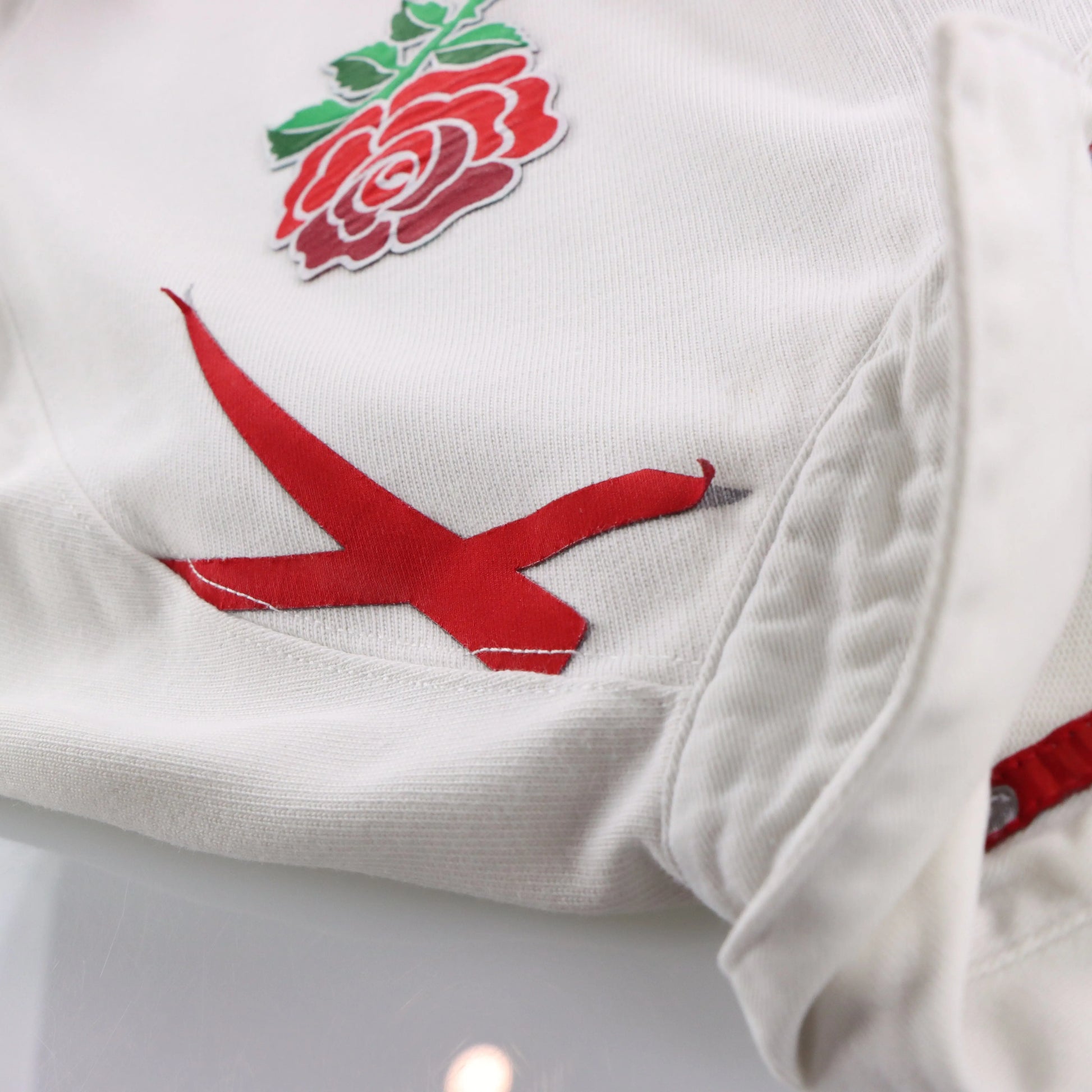 NIKE Union England 2007/09 Home Long Sleeve Rugby Jumper (XL) ***COCO Vintage Sole Melbourne