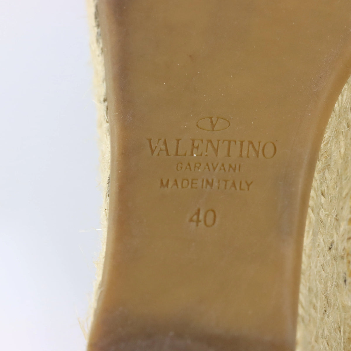 Vintage VALENTINO Italian Made Strappy Rockstud Wedges (40)