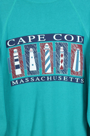 Cape Cod 1995 Lighthouse Sweatshirt USA Made (L)