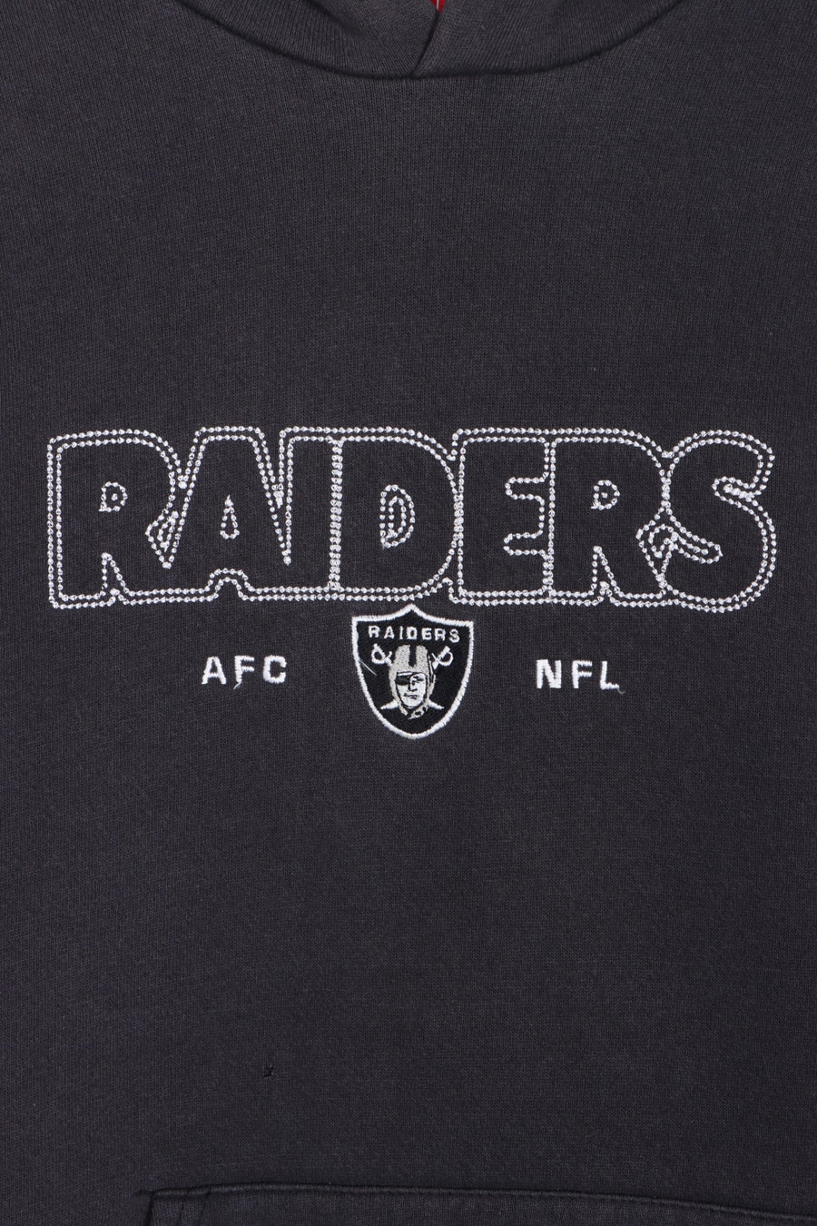 NFL Las Vegas Raiders AFC Embroidered Hoodie (L)