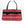 ANN TAYLOR Velvet Bow Red Plaid Tartan Mini Handbag