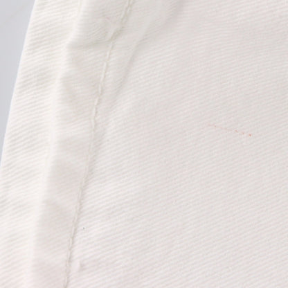 LEVI'S 'Regular Fit' USA Made High Waist White Denim Shorts (12) Vintage Sole Melbourne