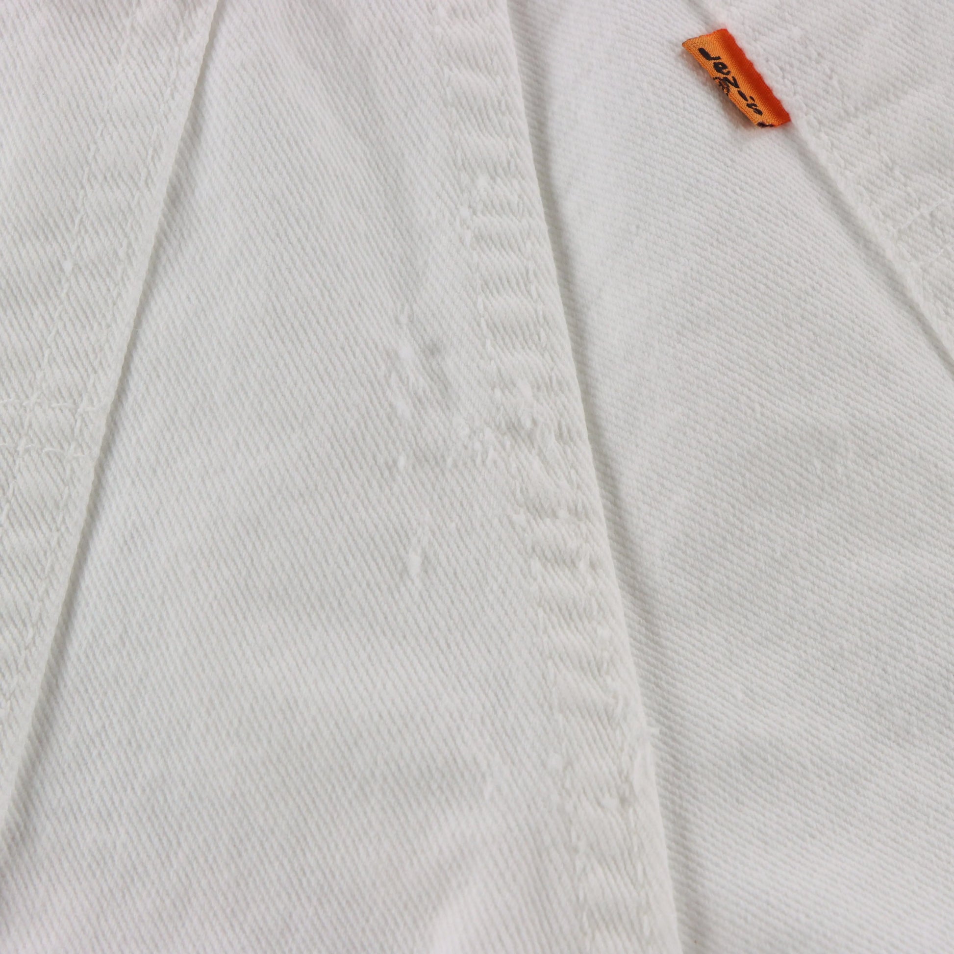 LEVI'S 'Regular Fit' USA Made High Waist White Denim Shorts (12) Vintage Sole Melbourne