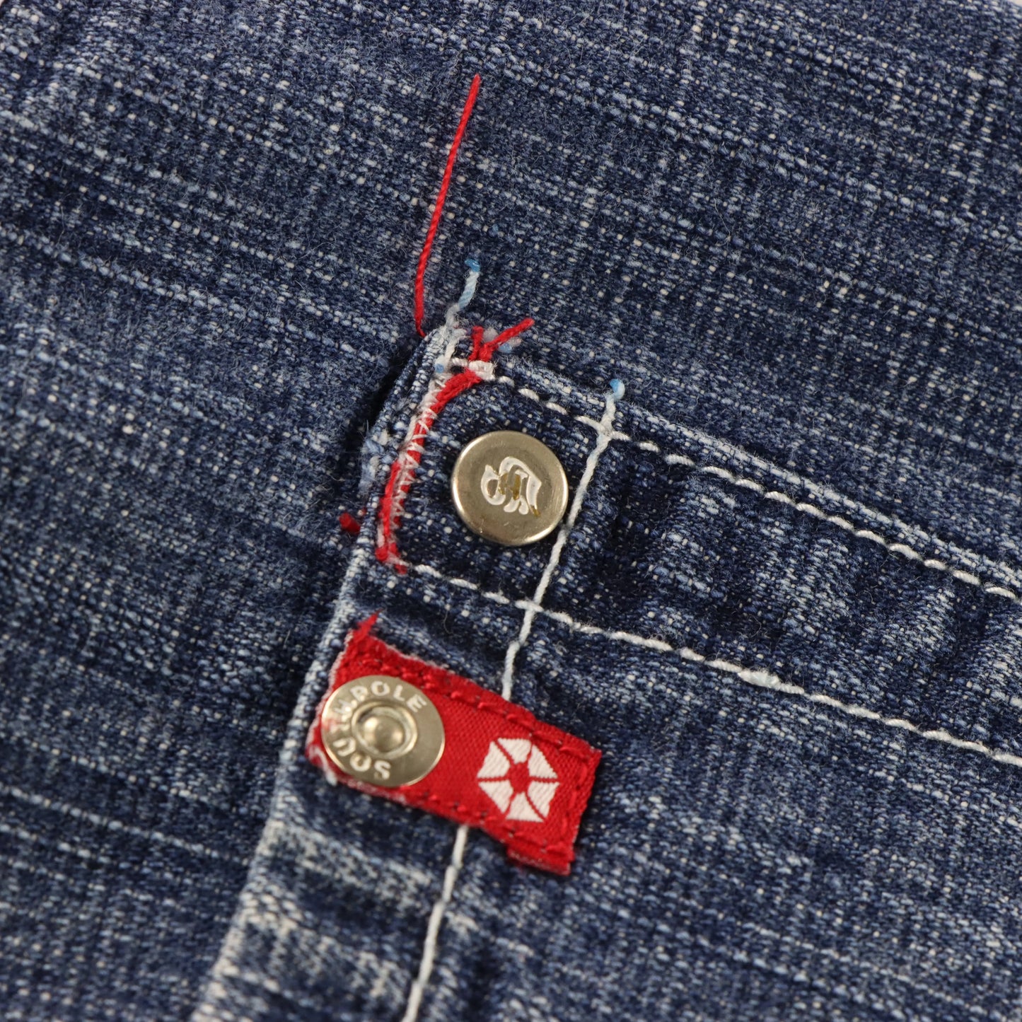 SOUTHPOLE Classic Y2K Style Blue Denim Shorts (38) Vintage Sole Melbourne