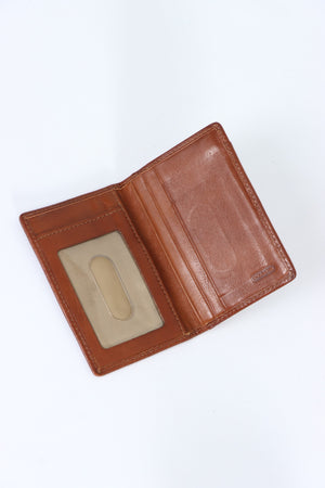 COACH Signature Canvas & Leather Slim Wallet