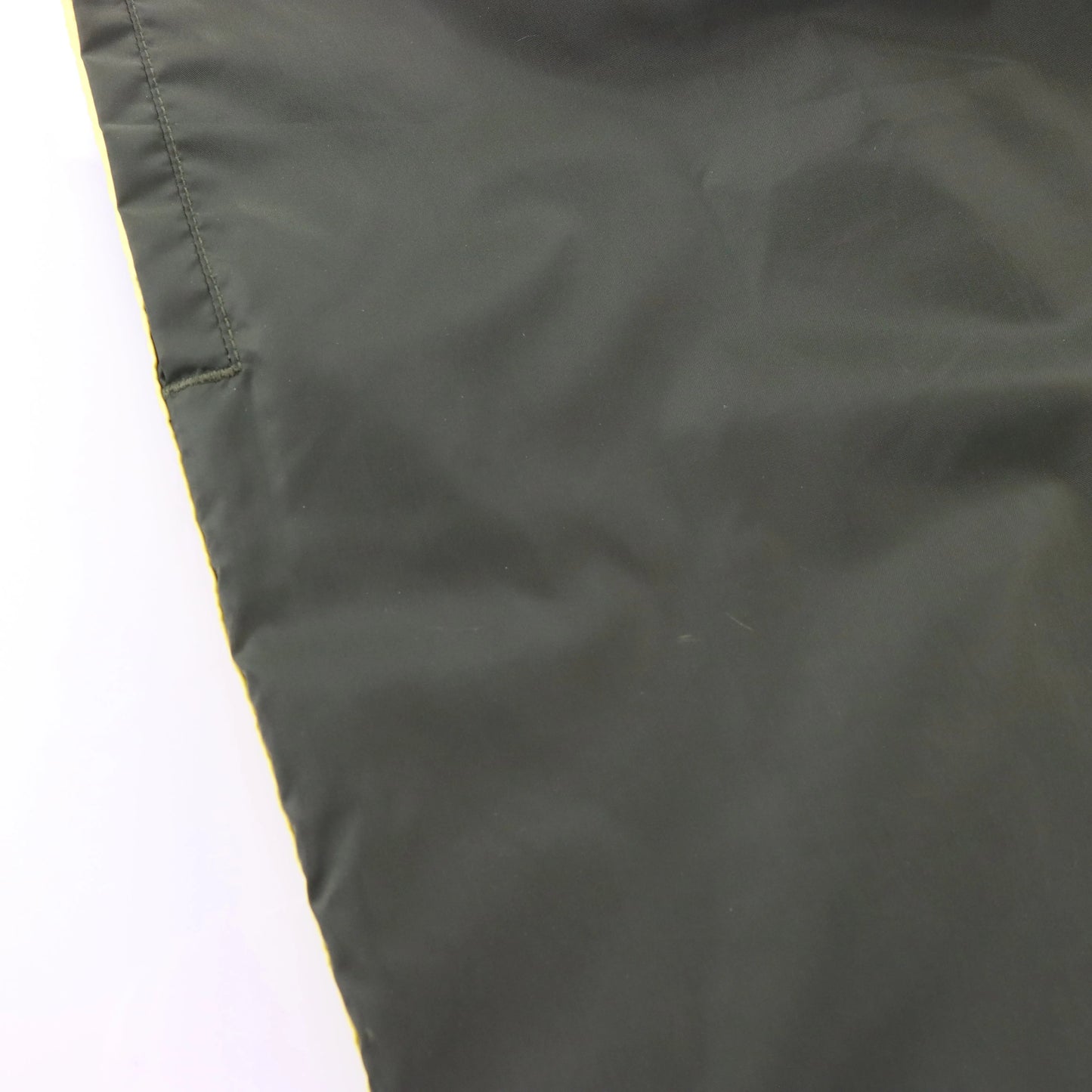 ADIDAS Khaki & Light Yellow Embroidered Logo Zip Cuff Track Pants (M-L) Vintage Sole Melbourne