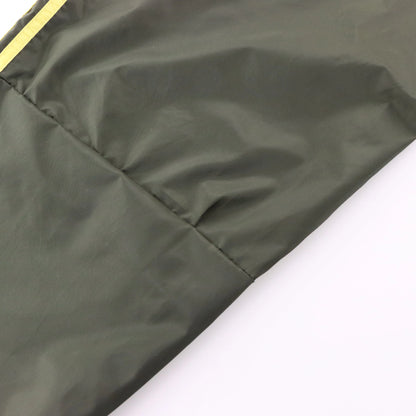 ADIDAS Khaki & Light Yellow Embroidered Logo Zip Cuff Track Pants (M-L) Vintage Sole Melbourne