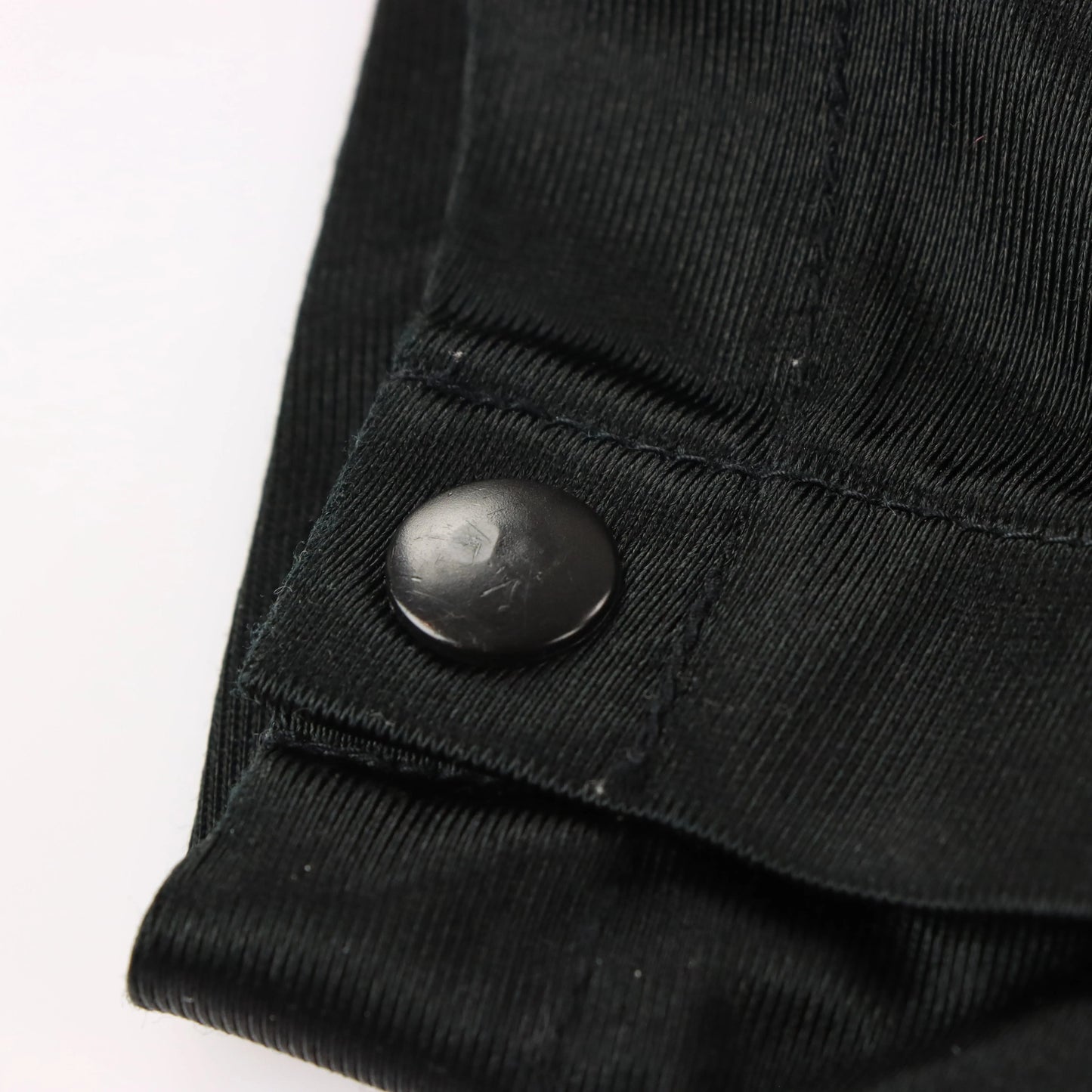 NIKE Black & Silver Embroidered Swoosh Logo Tear Away Track Pants (XXL) Vintage Sole Melbourne