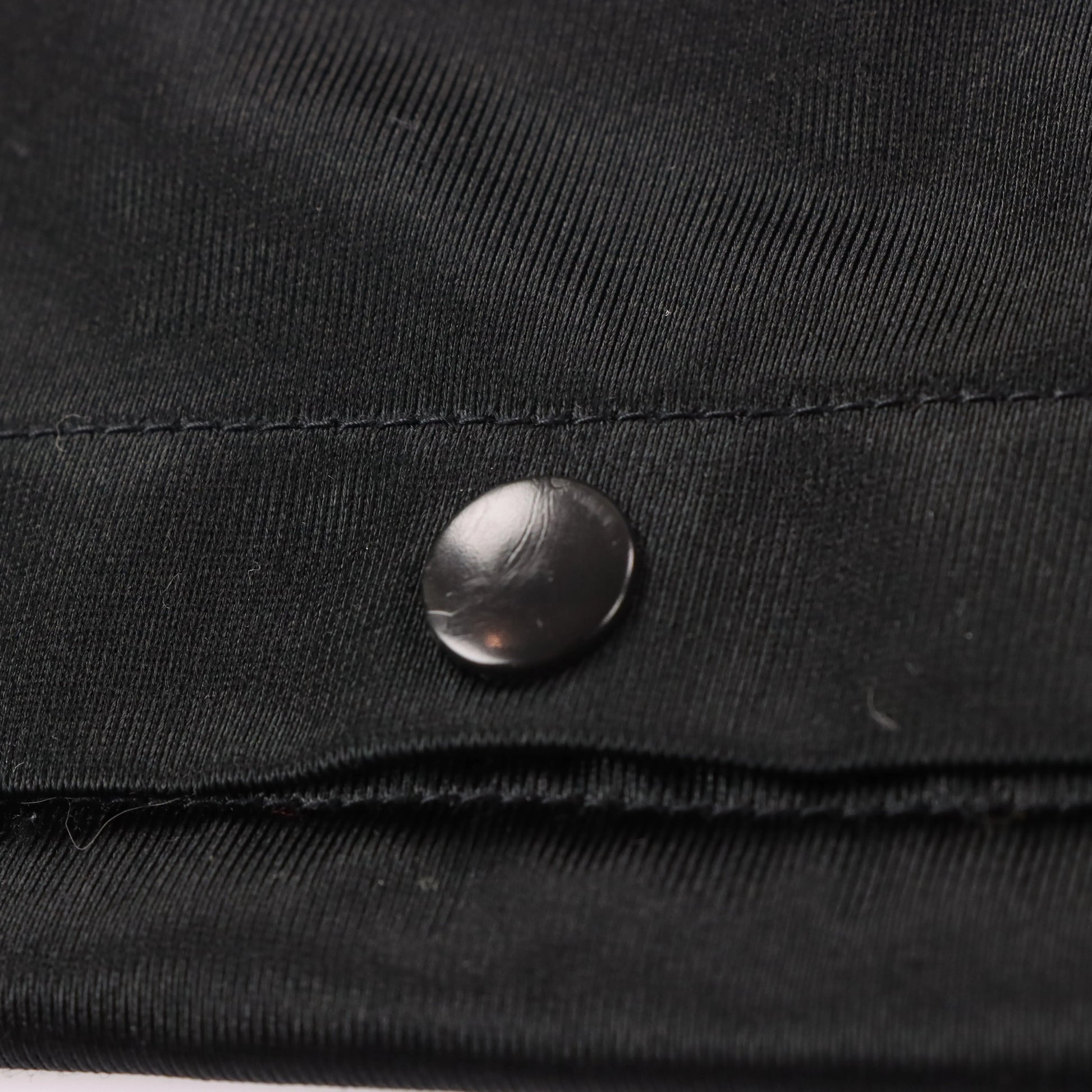 NIKE Black & Silver Embroidered Swoosh Logo Tear Away Track Pants (XXL) Vintage Sole Melbourne