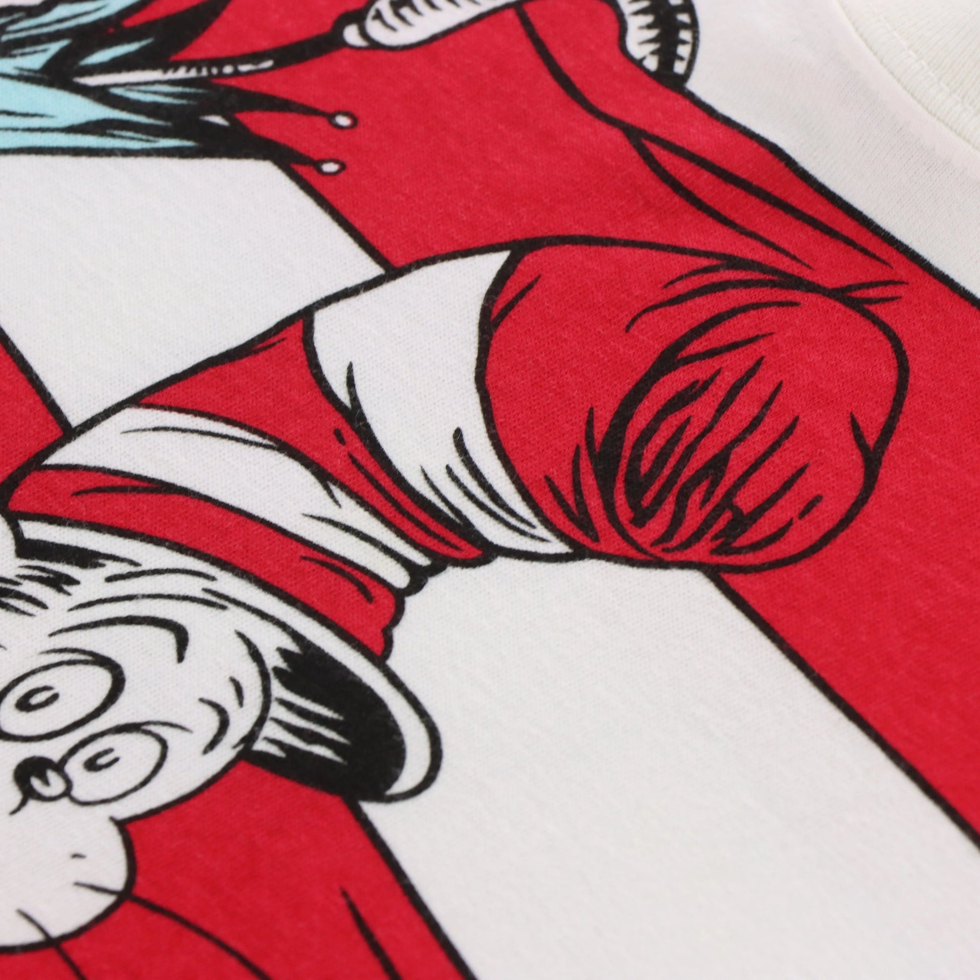 Universal Studios Dr Suess 'Cat In The Hat' Front Back USA Made Tee (M) Vintage Sole Melbourne