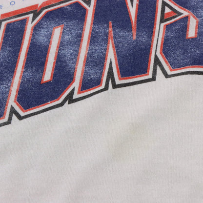 Vintage NFL Denver Broncos "Super Bowl XXXII AFC Champions" White Single Stitch T-Shirt (L)