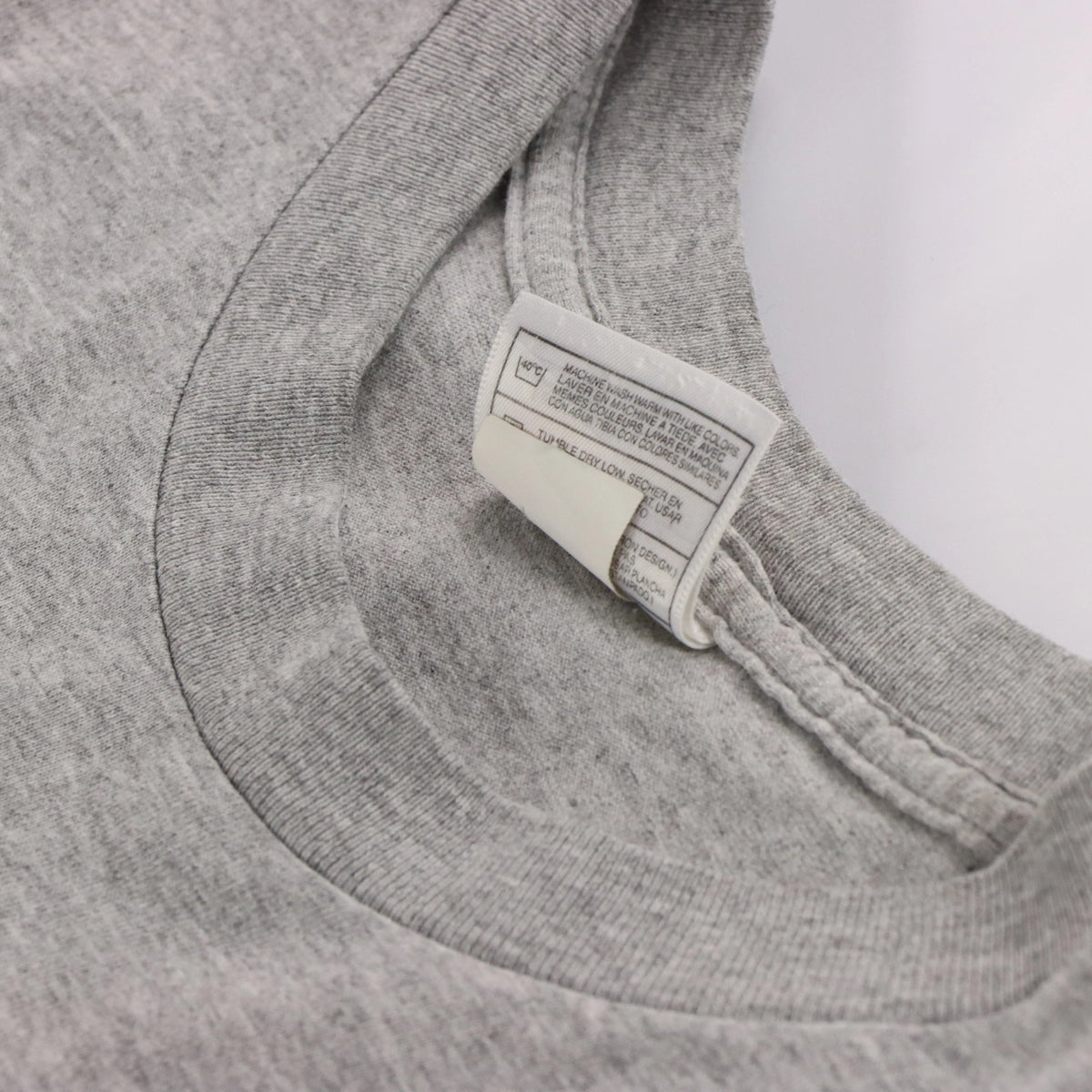 Vintage NIKE 'Just Do It' Letter Logo USA Made Grey & Purple T-Shirt (M)