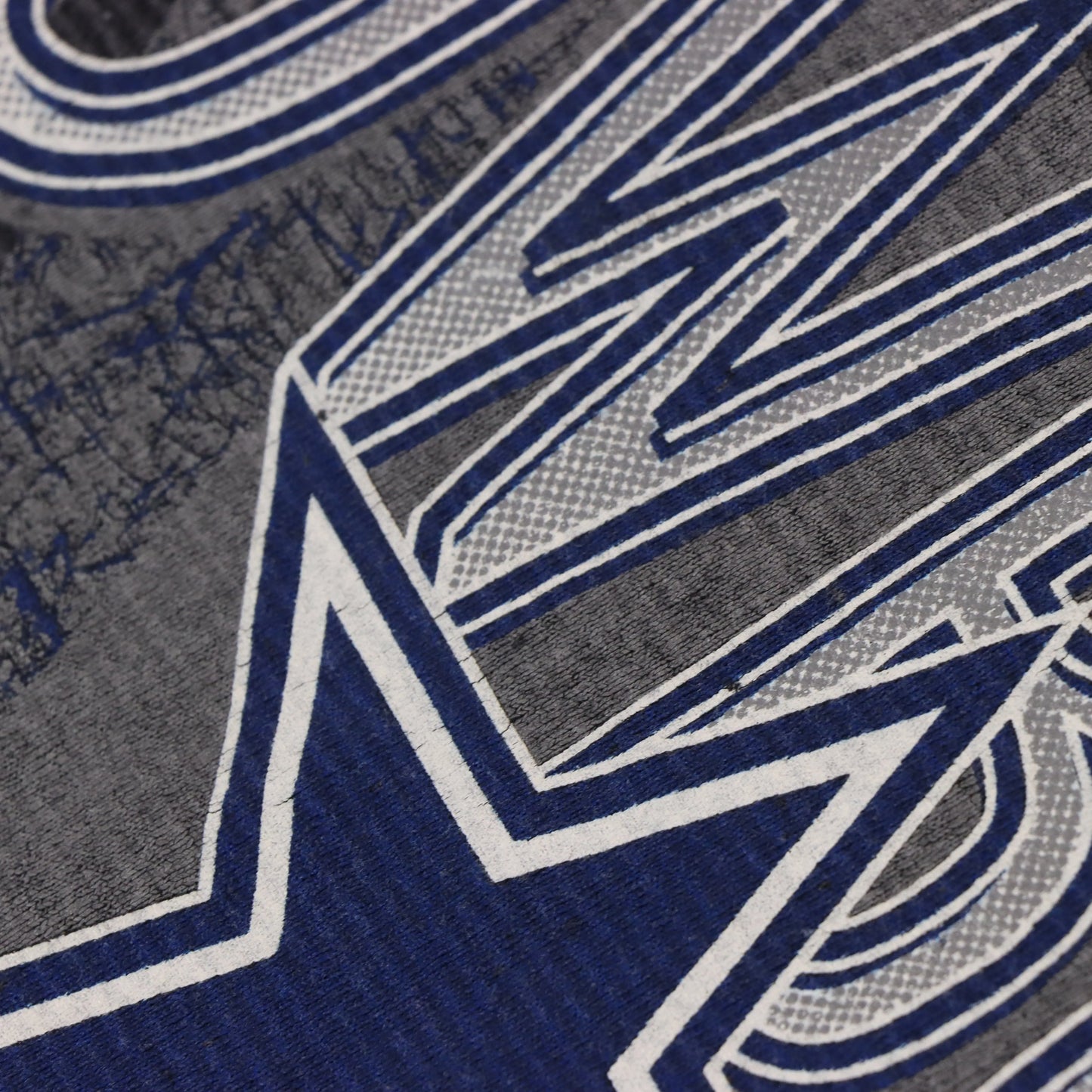 1994 DALLAS COWBOYS USA Made NFL Striped USA Made Tee (XL) Vintage Sole Melbourne