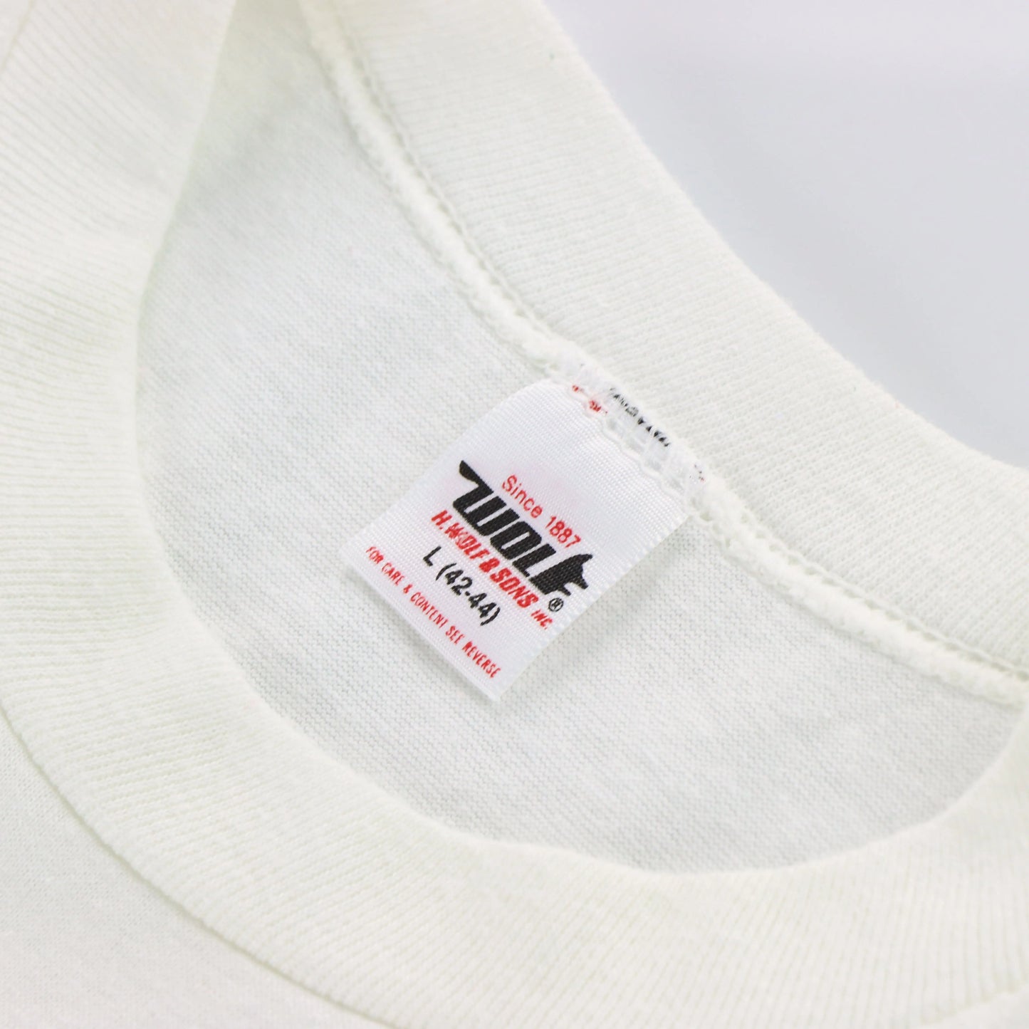 Vintage 1988 SUPER BOWL Bengals Shuffle White 50/50 T-Shirt (M) Vintage Sole Melbourne