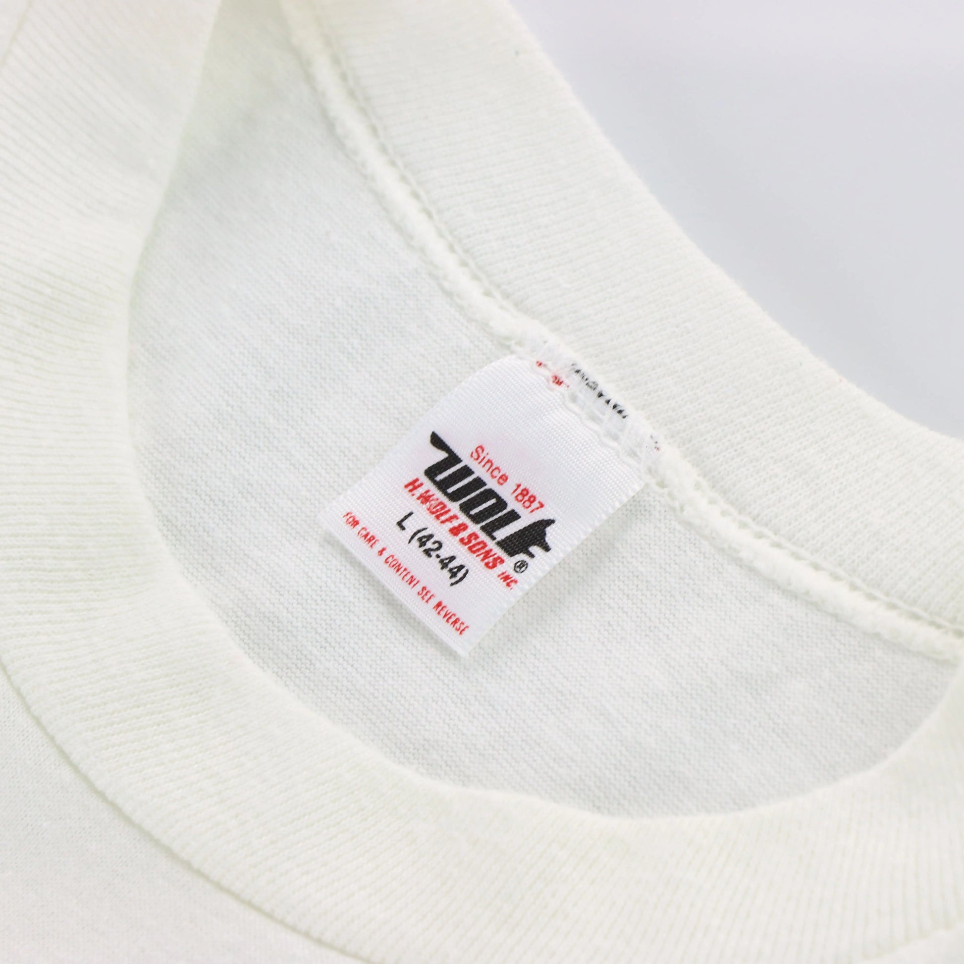 Vintage 1988 SUPER BOWL Bengals Shuffle White 50/50 T-Shirt (M) Vintage Sole Melbourne