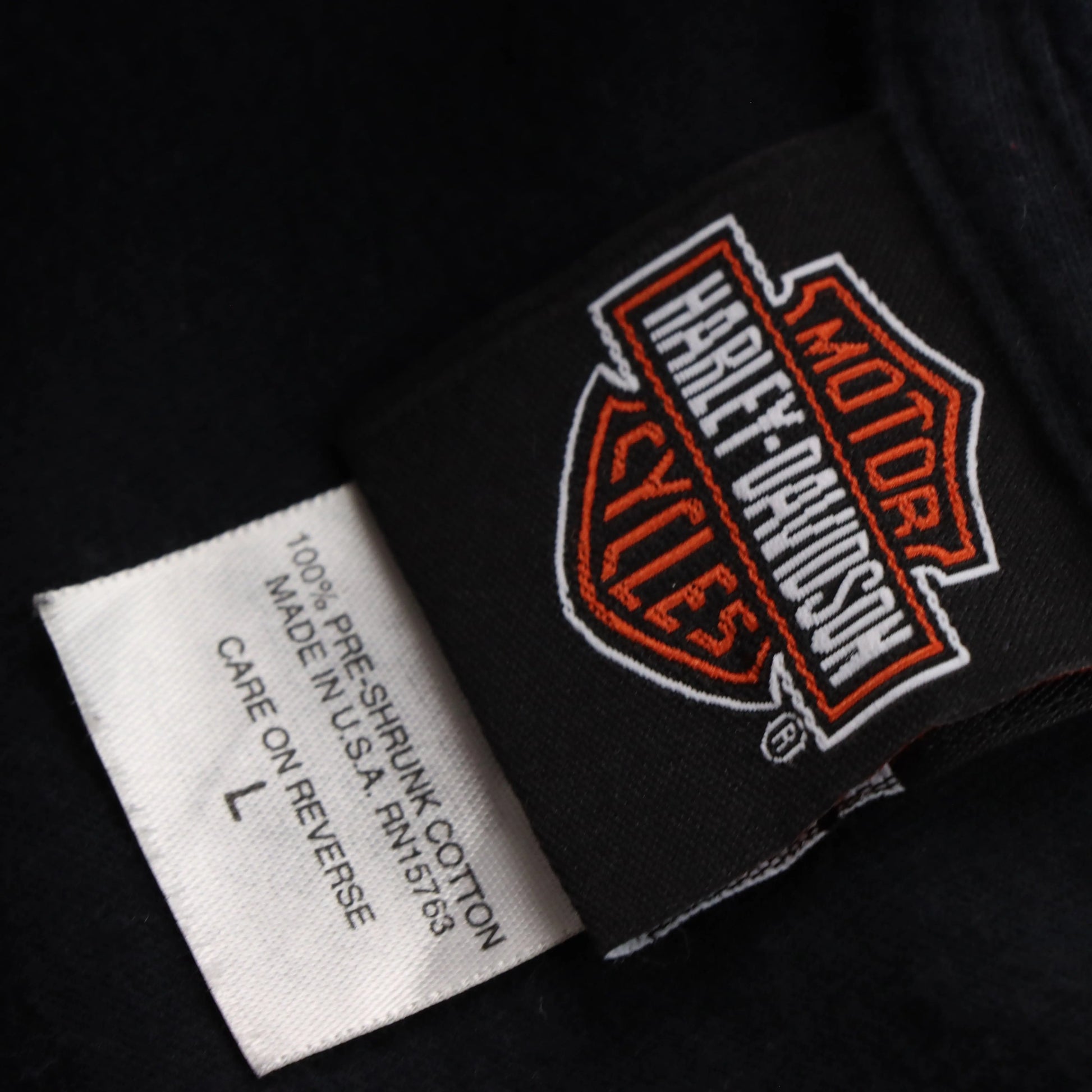 HARLEY DAVIDSON Blue Chrome Illinois Destination Tee USA Made (S-M) Vintage Sole Melbourne
