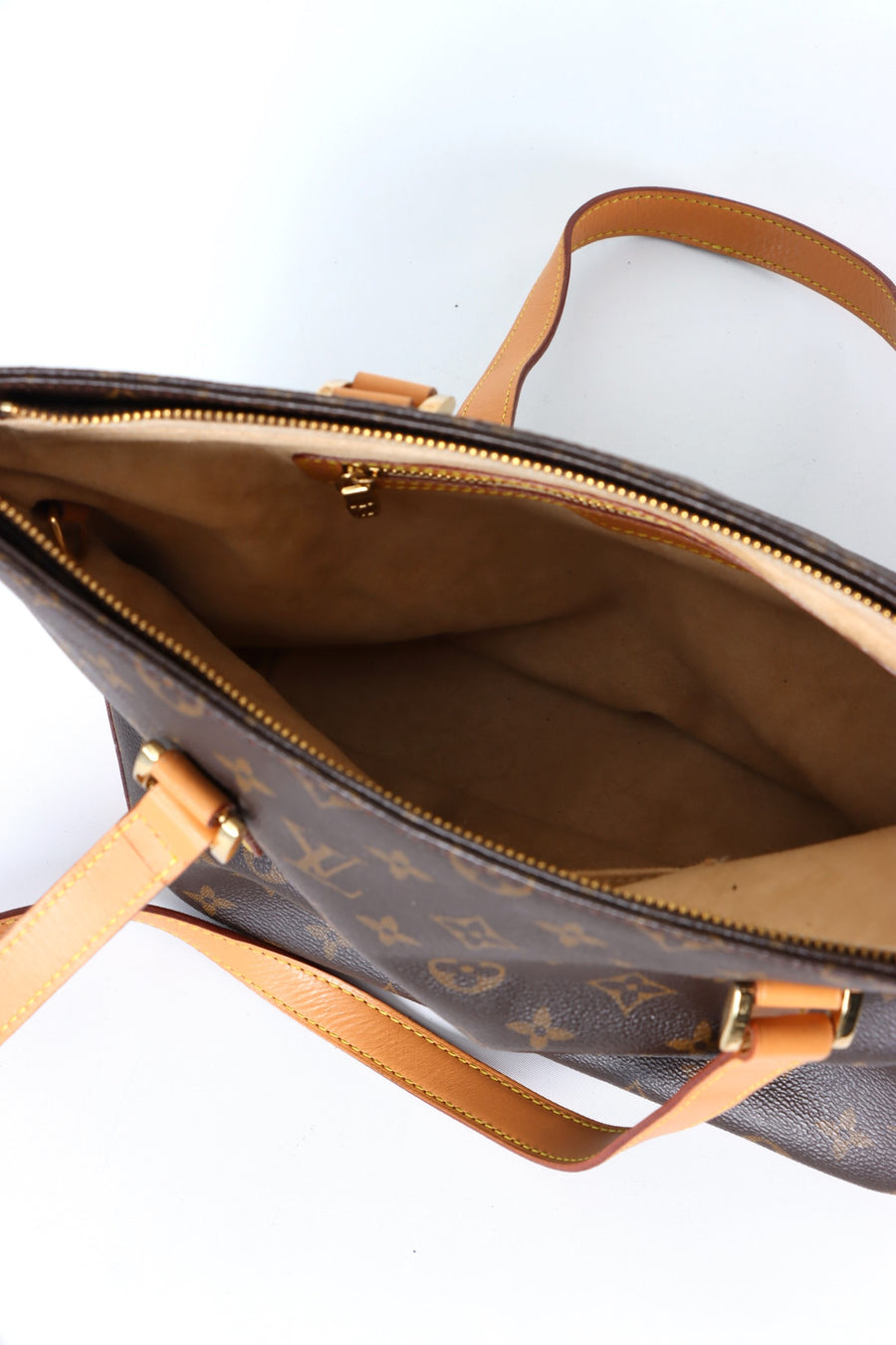 REPLICA Louis Vuitton 'Cabas Piano' Monogram Canvas Tote Shoulder Bag