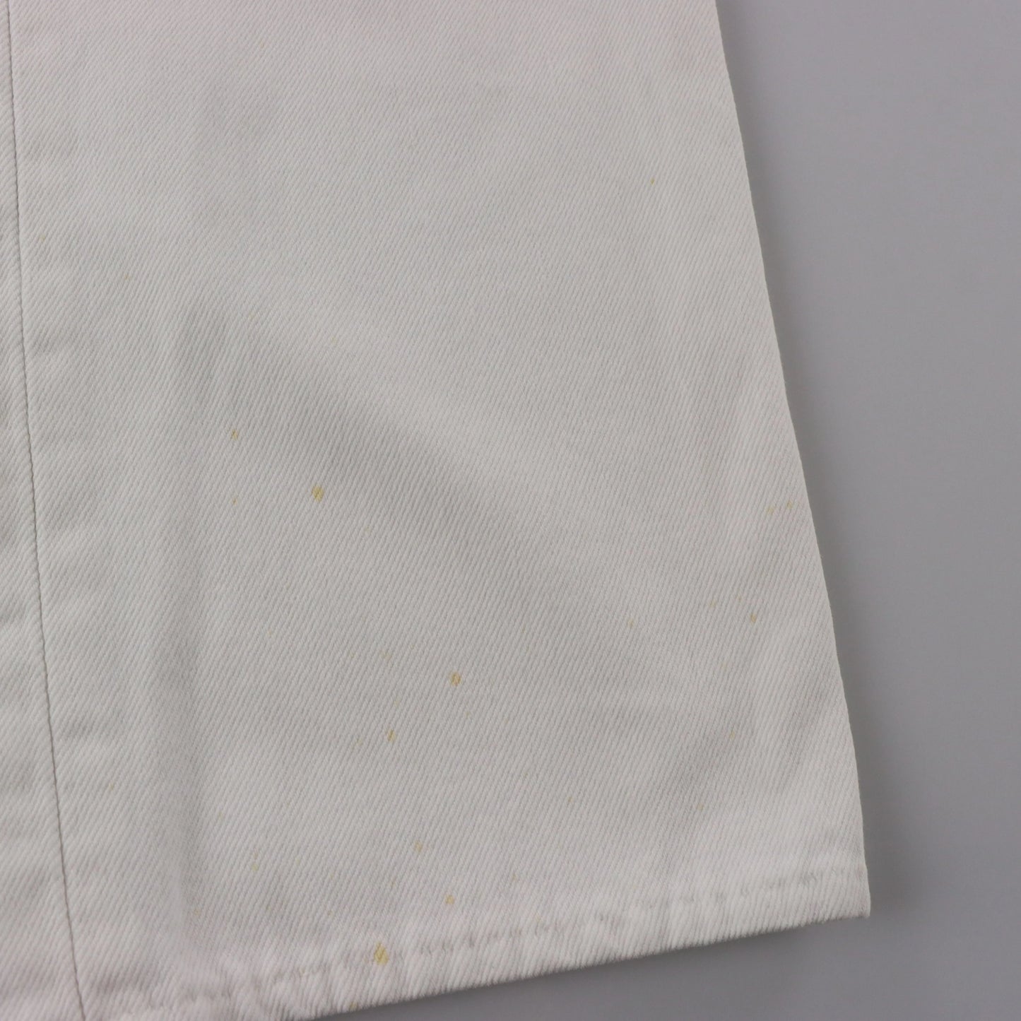 LEVI'S USA Made Button Fly White Denim Jeans (31) Vintage Sole Melbourne