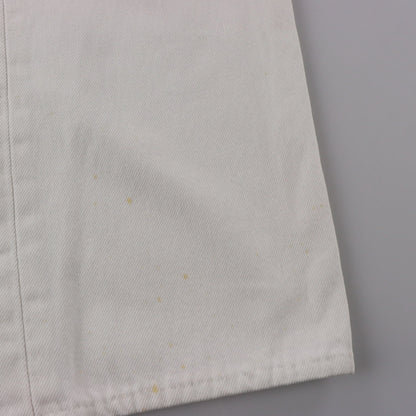 LEVI'S USA Made Button Fly White Denim Jeans (31) Vintage Sole Melbourne