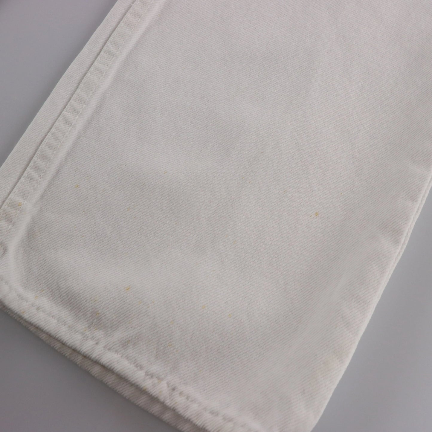 LEVI'S USA Made Button Fly White Denim Jeans (31) Vintage Sole Melbourne