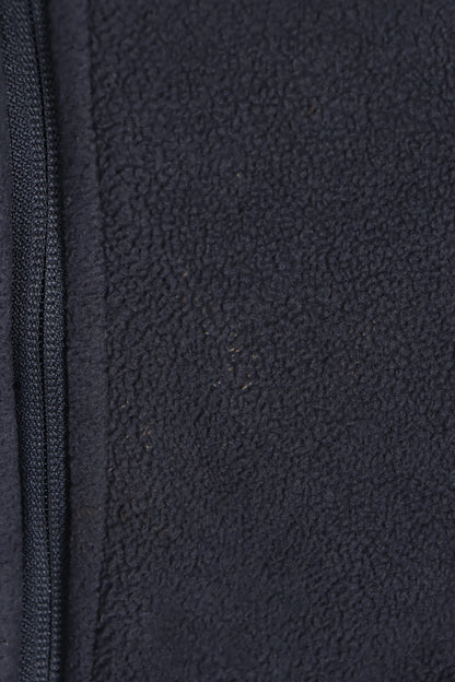 REEBOK Charcoal Grey Hooded Fleece Jacket (L)