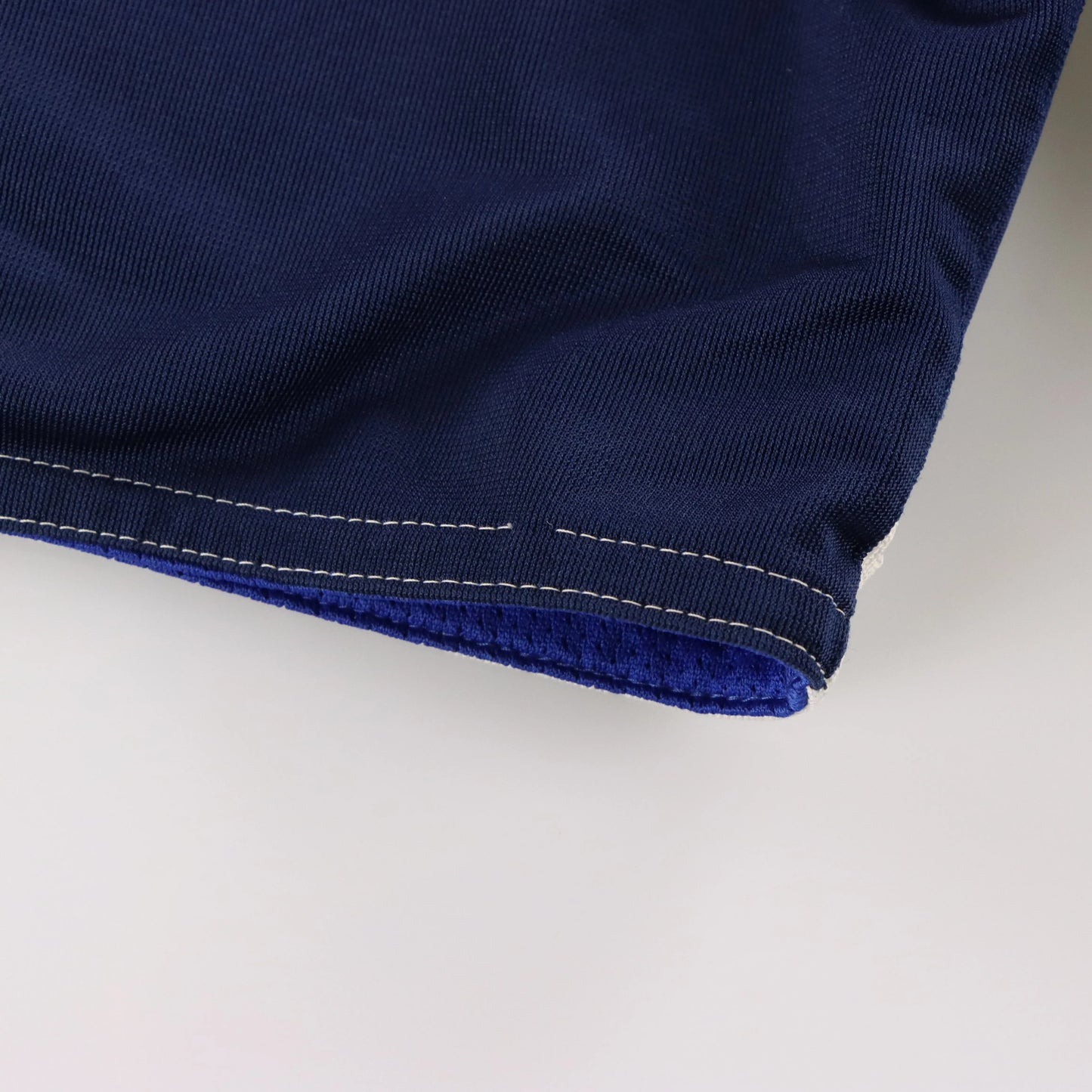 ADIDAS Reversible Blue & White Mesh Embroidered Logo Retro Basketball Shorts (S) ***COCO Vintage Sole Melbourne