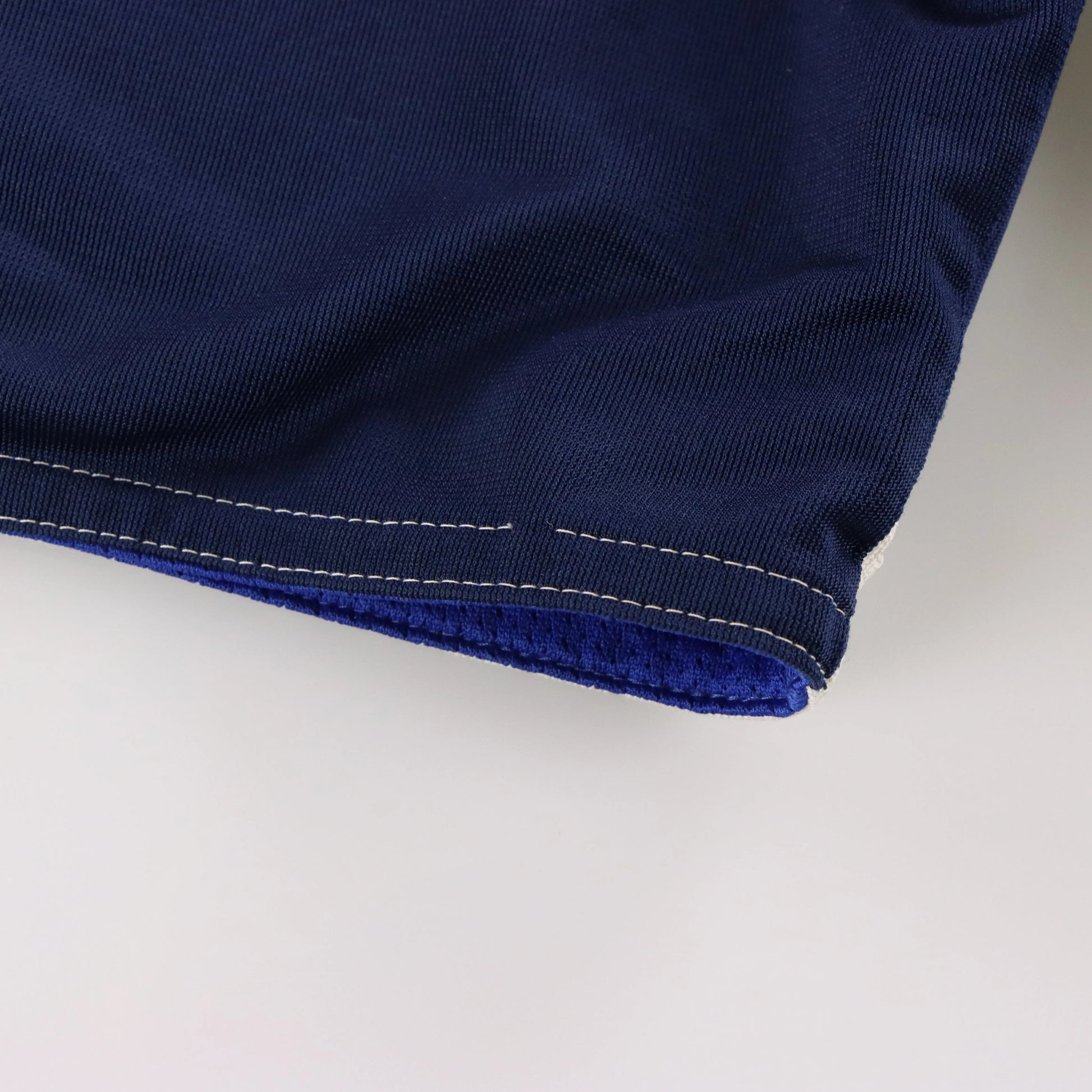 ADIDAS Reversible Blue & White Mesh Embroidered Logo Retro Basketball Shorts (S) ***COCO Vintage Sole Melbourne