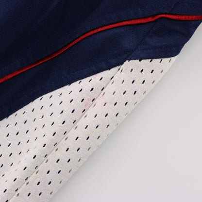 ADIDAS Reversible Blue & White Mesh Embroidered Logo Retro Basketball Shorts (S) ***COCO Vintage Sole Melbourne