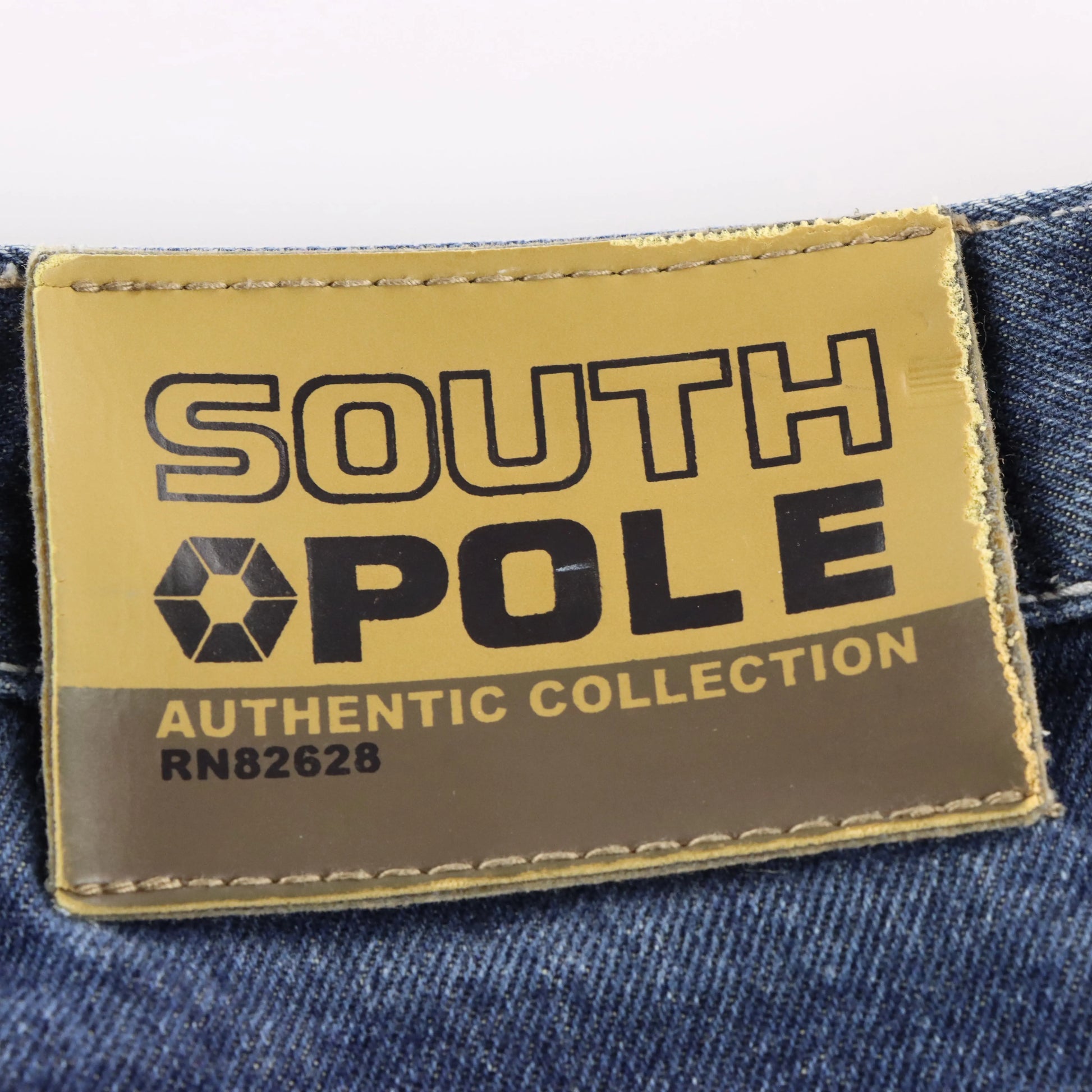 SOUTHPOLE Authentic Collection Dark Blue Denim Shorts (36) Vintage Sole Melbourne