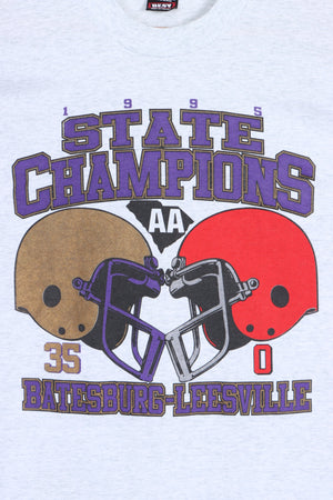 Batesburg-Leesville 1995 State Football Champions Single Stitch Tee USA Made (L)