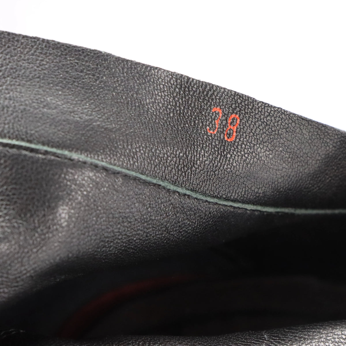 Vintage PRADA Black Italy Made Wedge Platform Boots (8)