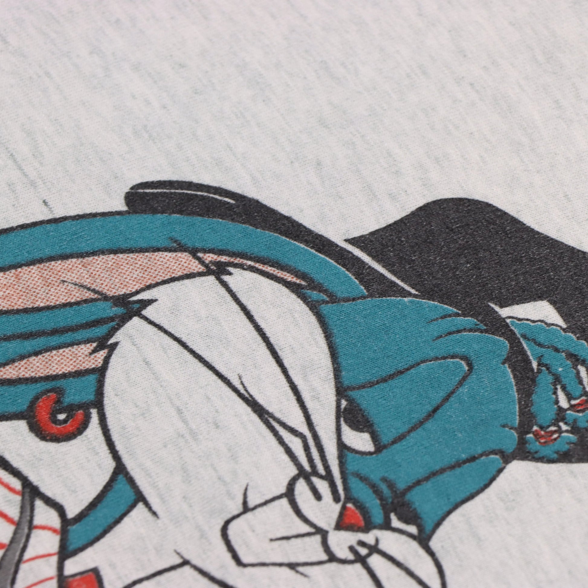 LOONEY TUNES Bugs & Taz Front Back NBA Chicago Bulls Tee (M) Vintage Sole Melbourne