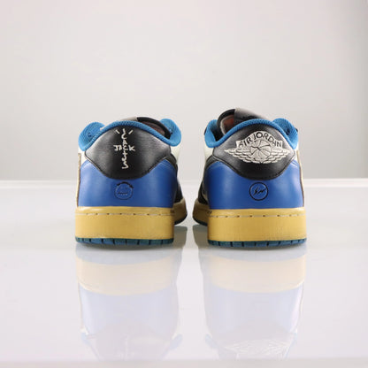 NIKE Air Jordan 1 x Travis Scott Cactus Jack Fragment Design Low Sneakers (12)