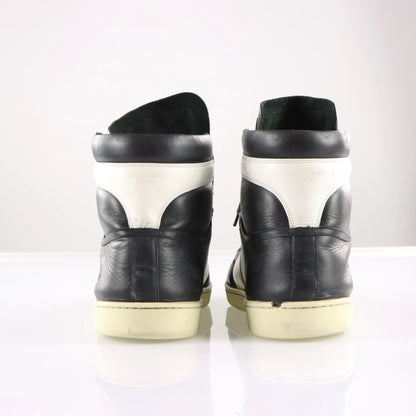 SAINT LAURENT Court Classic SL/10H Italian Made High-Top Sneakers (46.5)