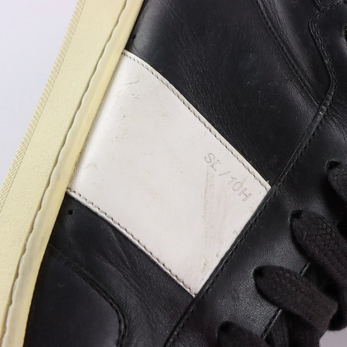 SAINT LAURENT Court Classic SL/10H Italian Made High-Top Sneakers (46.5)
