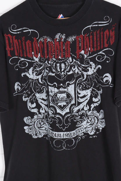 MLB Philadelphia Phillies Y2K MAJESTIC Baseball Tee (L)