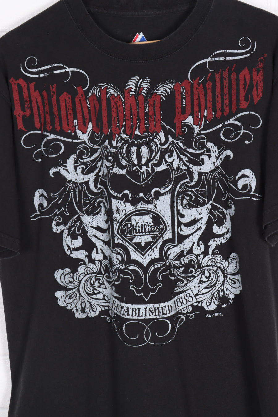MLB Philadelphia Phillies Y2K MAJESTIC Baseball Tee (L)