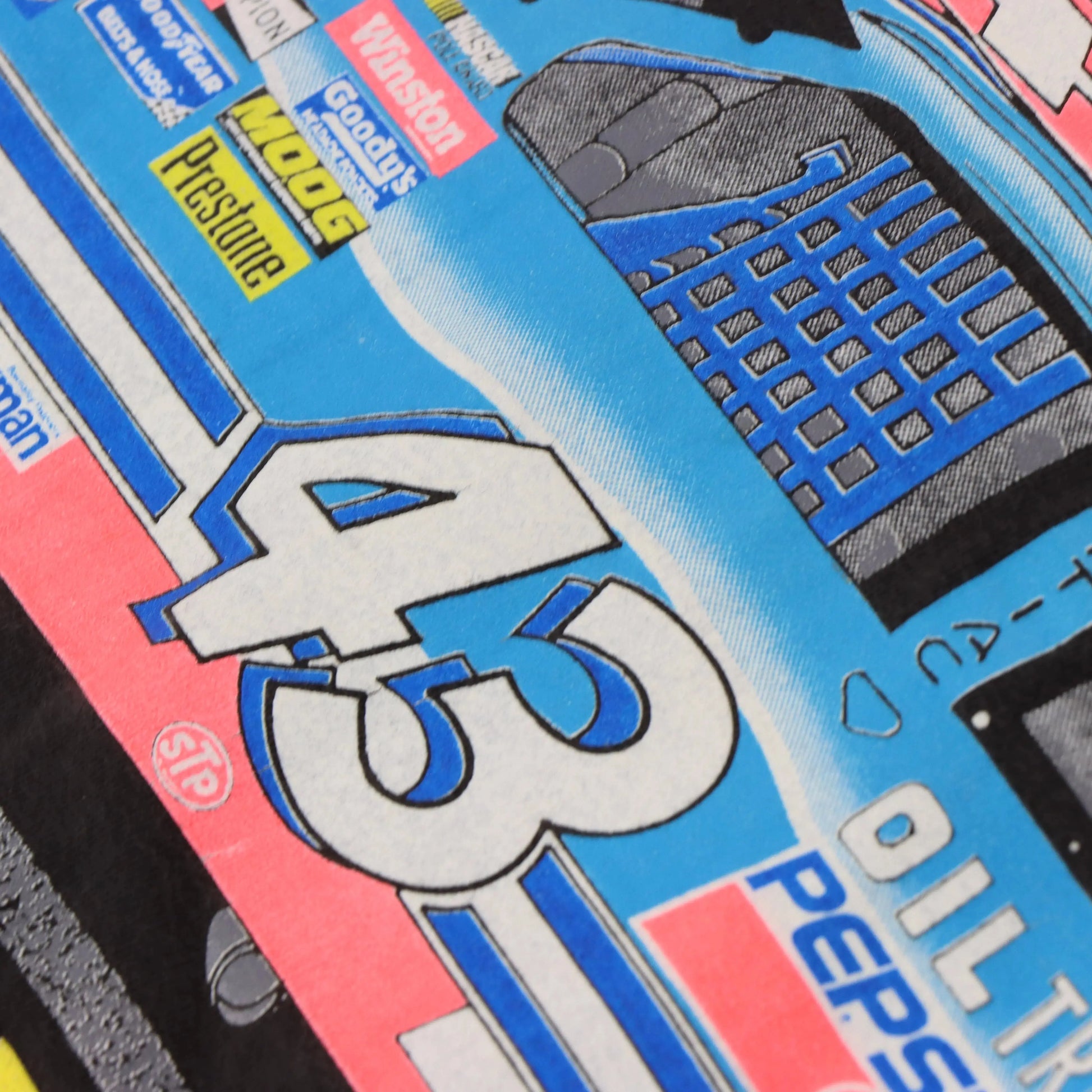 1992 NASCAR Richard Petty #43 The King Chess All Over T-Shirt (XL) Vintage Sole Melbourne