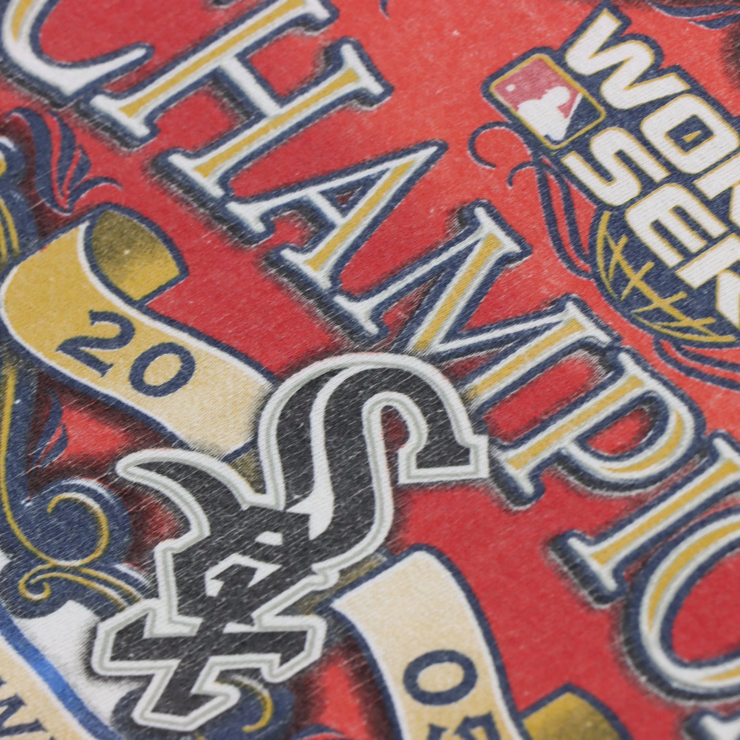 WORLD SERIES MLB Champions Chicago White Sox Baseball Tee (XXL) Vintage Sole Melbourne